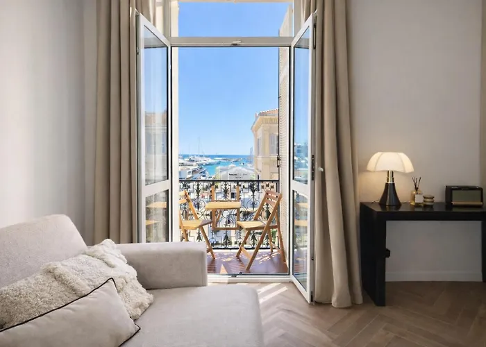 Deluxe Seaview Balcony - 2 Min Palais & Daire Cannes