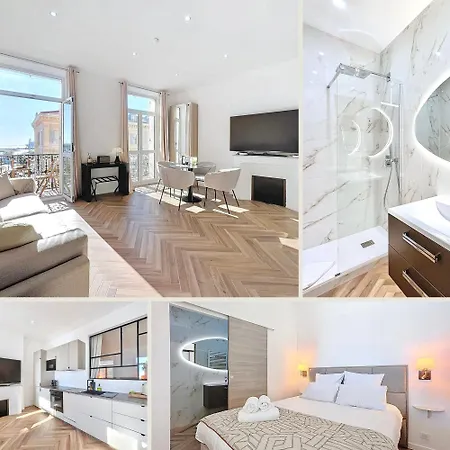 Deluxe Seaview Balcony - 2 Min Palais & Канны