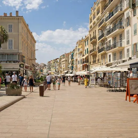 Deluxe Seaview Balcony - 2 Min Palais & Apartamento Cannes