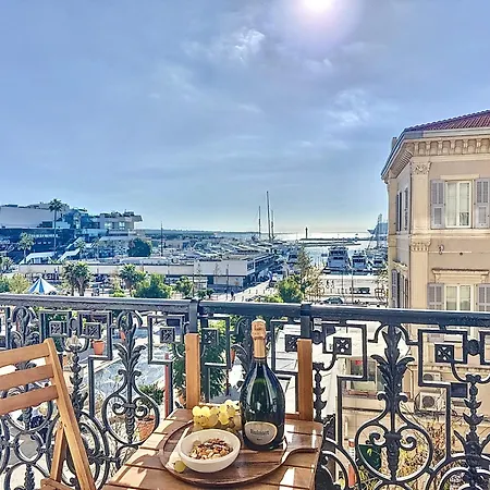 Appartamento Deluxe Seaview Balcony - 2 Min Palais & Cannes