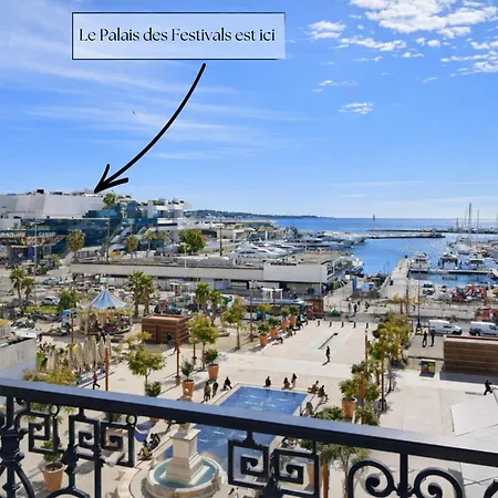Deluxe Seaview Balcony - 2 Min Palais & * Cannes