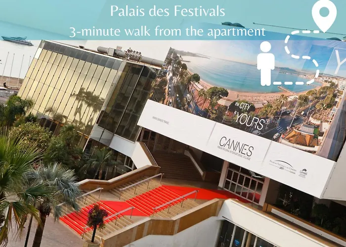 Deluxe Seaview Balcony - 2 Min Palais & *
