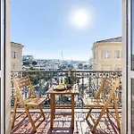 Deluxe Seaview Balcony - 2 Min Palais & Διαμέρισμα